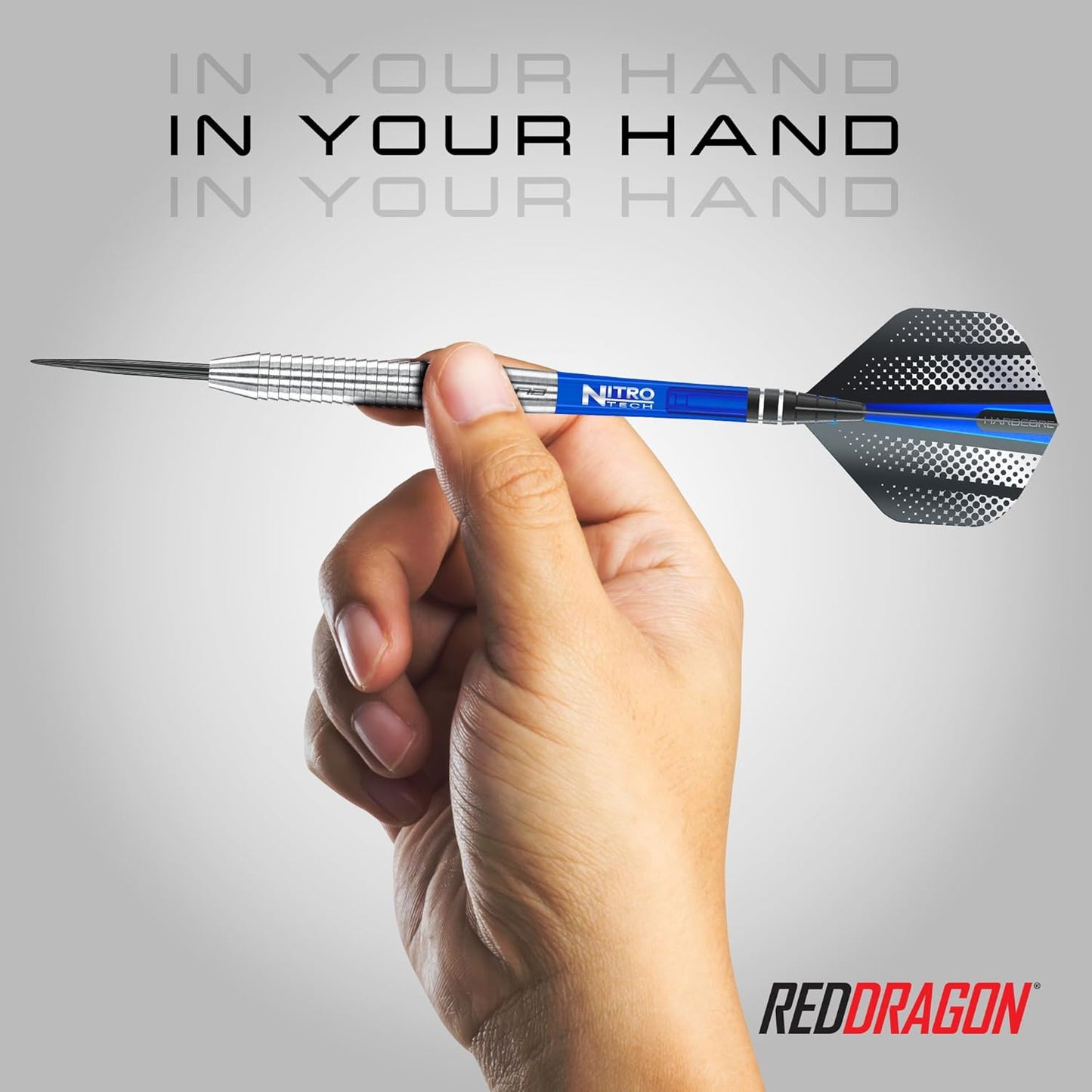 Razor Edge Original Tungsten Professional Darts Set with Flights and Nitrotech Shafts (Stems)