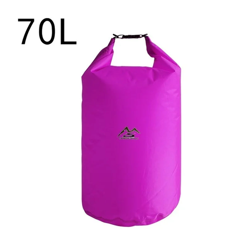 Outdoor Dry Waterproof Bag Dry Bag Sack Waterproof Floating Dry Gear Bags for Boating Fishing Rafting Swimming 5L/10L/20L/40L/70