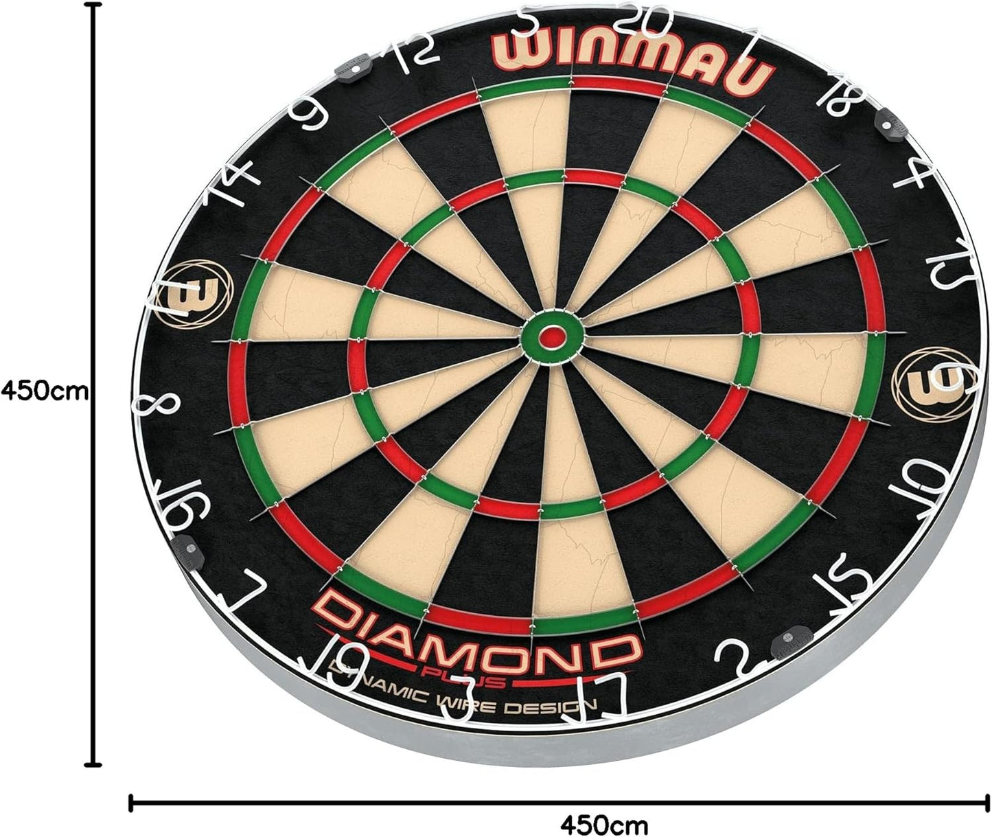 Diamond plus Tournament Bristle Dartboard